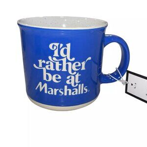 New “I’d Rather Be At MARSHALLS” Christmas Mug Tj Maxx HomeGoods Brand NEW